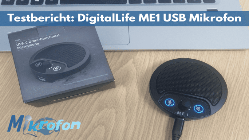 DigitalLife ME1 Mikrofon Test