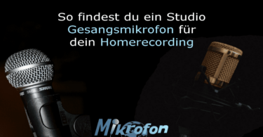 Gesangsmikrofon für Studio Titelbild
