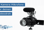 Kamera Mikrofone für den Videodreh