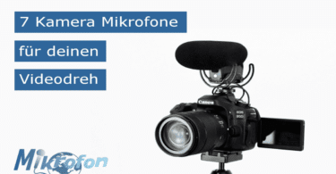 Kamera Mikrofone für den Videodreh