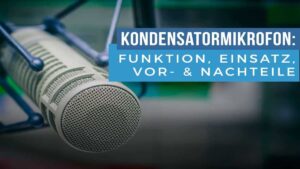 Kondensatormikrofon Blog Recording Lexikon