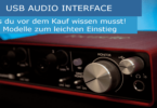 USB Audio Interface Titelbild