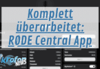 Rode Central App Update Mikrofonwelt News