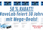 WaveLab 30 Jahre Angebot und Rabatte