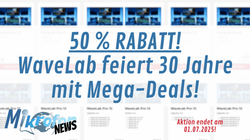 WaveLab 30 Jahre Angebot und Rabatte