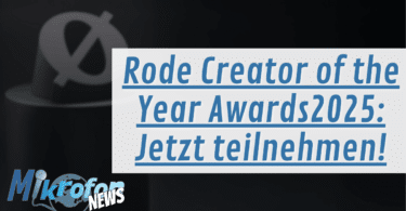 Rode Creator of the Year Awards 2025 Mikrofonwelt News