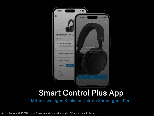 Sennheiser Smart Control Plus Screenshot