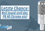 Heil Sound PR40 Chrome Abverkauf Mikrofonwelt News