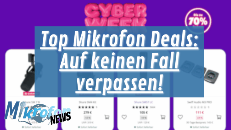 Thomann Cyberweeks 2025 Mikrofon Angebote