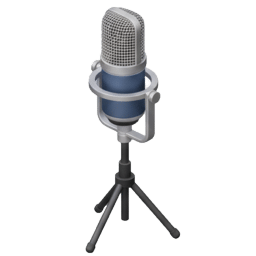 Moderationsmikrofon Icon